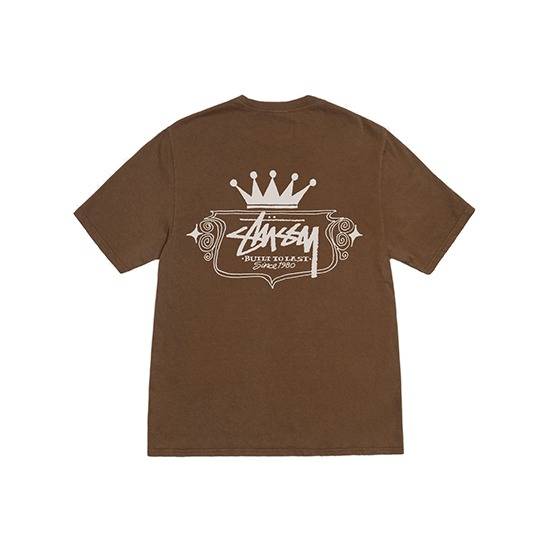 Construit pour durer Stussy T-shirt Marron
