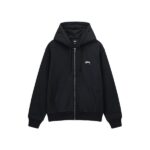 Pull à capuche zippé Stussy