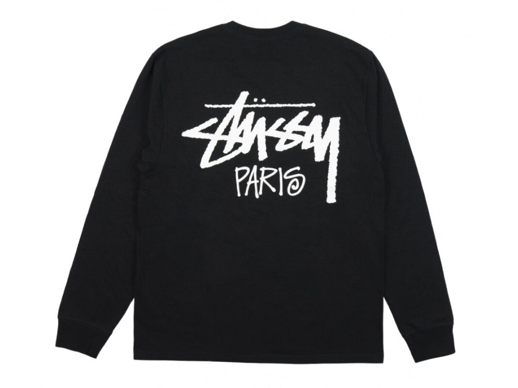 Stussy Paris Black Sweatshirt